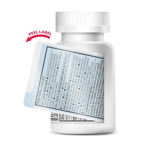 HealthA2Z® Aspirin 81mg Low Strength Enteric Coated, Pain & Fever, 300 Ct 300 Count