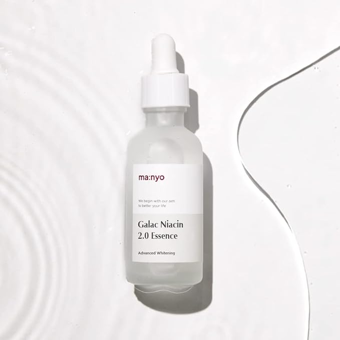 Manyo Factory Galac Niacin 2.0 Essence, 1.7 fl oz (50 ml), 93.69% Galactomyces, Double the Skin Tone-Up Ingredients -  Australia