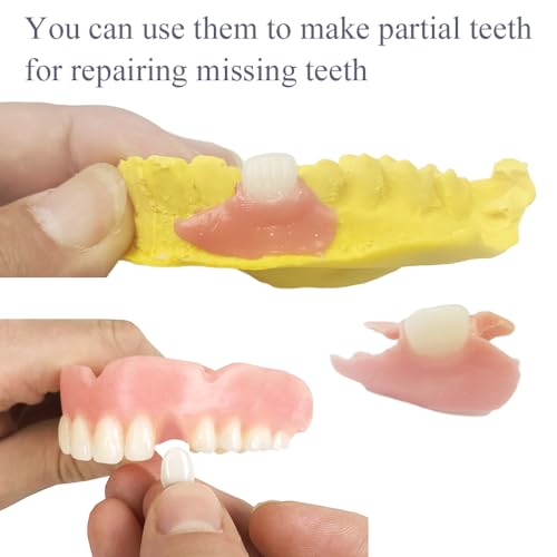 Missing Teeth Repair Kit -DIY Denture Parts at home Denture Material kit