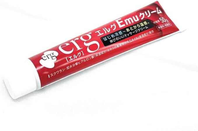 Eg Emu Cream, 1.8 oz (50 g) (Emu Oil, Hyaluronic Acid, Methyl Salicylate, Ginger Root Extract, Etc.) - BeesActive Australia