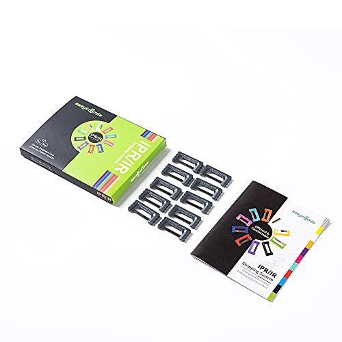SNAWOP Dental Polishing Strips 2 Packs Orthodontic Interproximal Reduction IPR/IR System Single Hand Use Teeth Enamel Kit (Gray) Gray