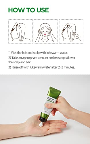 SOME BY MI CICA Peptide Anti Hair Loss, Derma Scalp Treatment, 1.69 fl oz (50 ml), Unscented, Silicone Free, Unisex-Adults