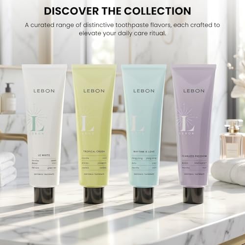 Lebon Le White (Sweet Mint + Green Tea) Organic Toothpaste 75 ml