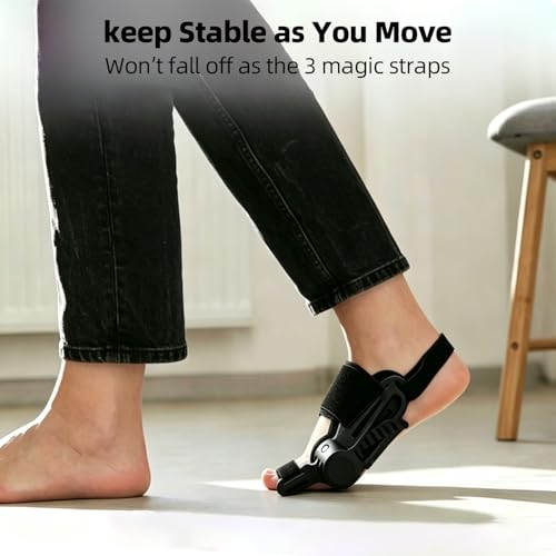 Bunion Corrector for Women & Men, Adjustable Orthopedic Bunions Correction, Breathable Bunion Brace Anti-Slip Bunion Fixer & Straightener Hallux Valgus Pain Relief for Left and Right Feet