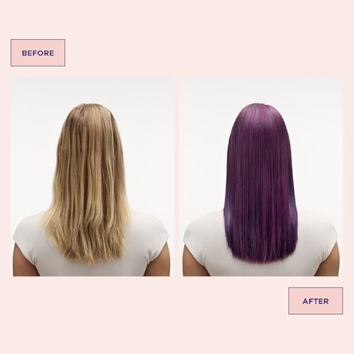 Maria Nila Color Refresh, Vivid Violet, Purple/Violet Hair Mask, Semi-Permanent Pigments, 100% Vegan & Sulfate/Paraben free 300 ml (Pack of 1)