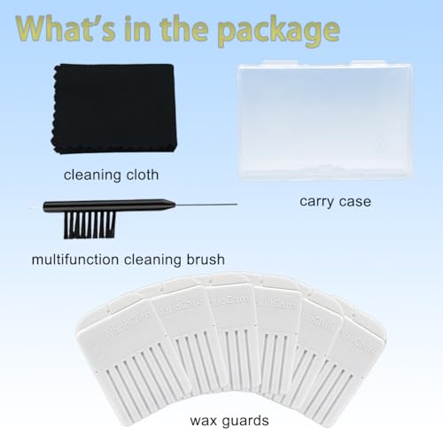 NanoCare Wax Guard Filters for widex, Phonak Hearing Aids, 48 Peceies