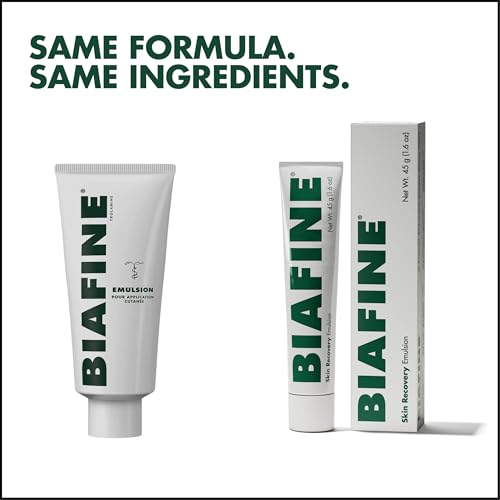 BIAFINE Skin Recovery Emulsion for Face & Body, Ideal for Dry Skin, 1.6 Oz