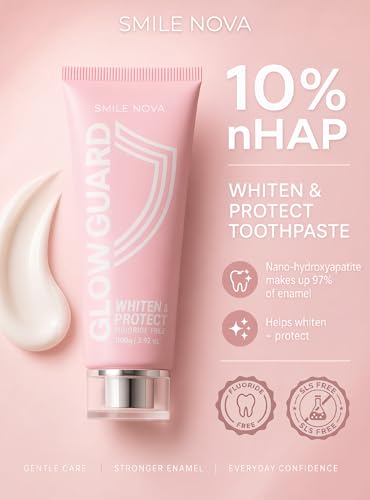 Sonic Lux™ Pink Electric Toothbrush for Adults – Luxury Rechargeable Sonic Electric Toothbrush with Travel Case with GlowGuard Nano-Hydroxyapatite Whitening Toothpaste & 6 Brush Heads