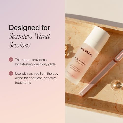 Solawave Skin Therapy Activating Serum, Hyaluronic Acid & Peptides (1-Pack) 1 Bottle