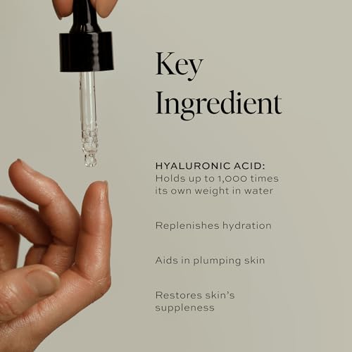 DIME Beauty Hyaluronic Acid Serum - Face Serum, 1 oz 1 Ounce (Pack of 1)