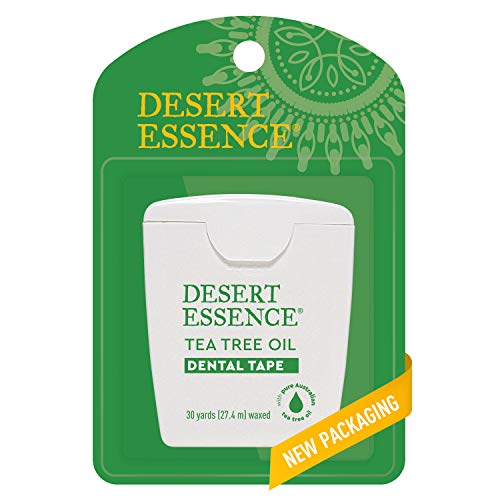 Desert Essence Tea Tree Oil Dental Tape, 30 Yards Each, 6-Pack