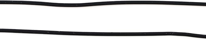 Pearl Glass Cord Silicone, 23.6 inches (60 cm), Black FG-23 - BeesActive Australia
