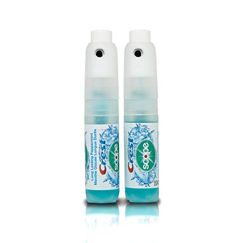 Crest Scope | Six 2-Pack of Mint Breath Mist Sprays (12 Total Sprays) - 0.24 Ounce (7mL) - Made in an FDA Audited USA Facility