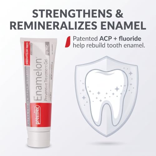 Premier 9007285 Enamelon Preventive Treatment Gel, Clean Mint Flavor, 4 oz. Volume