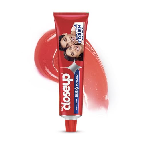 Close-Up Toothpaste, Fresh Breath and White Teeth Formula, 600g, Pack of 4