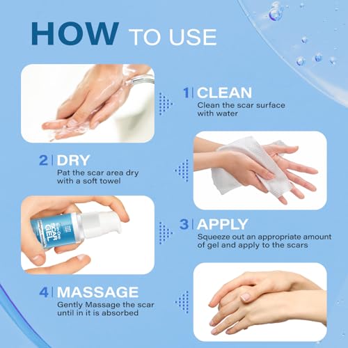 Bruizex 5-in-1 Scar Cream for Surgical Scars, Advance Silicone Gel, 50g