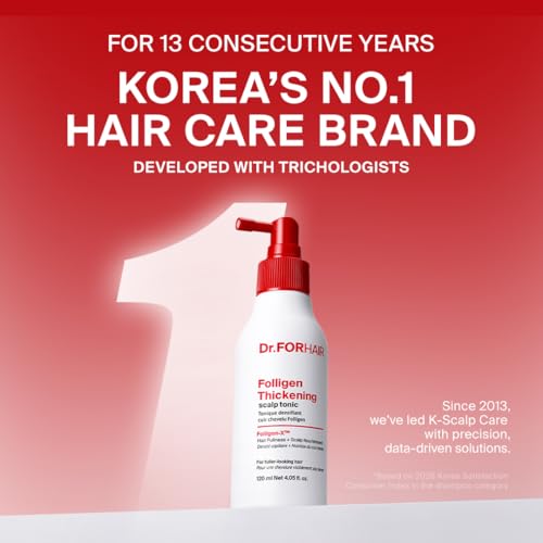 Dr.FORHAIR Folligen Tonic 4.05 fl oz 4.1 Count (Pack of 1)