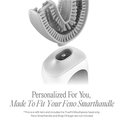 Feno Fit Replacement Mouthpiece for Electric Smartbrush, Size 3A