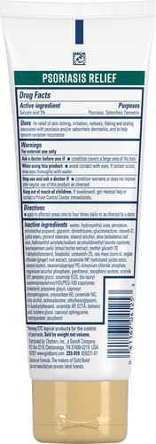 Gold Bond Multi-Symptom Psoriasis Relief Cream, 4 oz., Irritated, Scaling Skin, and Itchy Skin Relief 4 Ounce (Pack of 1)