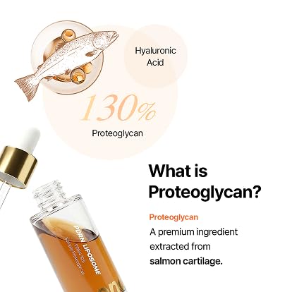 Essenciel PDRN Serum, 100,000 PPM 10% PDRN Salmon DNA Nano Liposome Korean Facial Ampoule, Lightweight Hydrating Essence for Plump, Dewy-Looking Skin, All Skin Types, 1.01 Fl Oz (30ml)