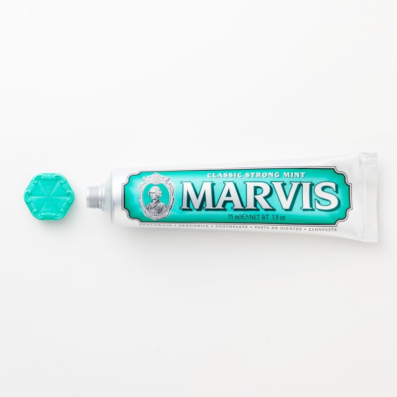 Marvis Classic Strong Mint Toothpaste 3.8 Ounce (Pack of 1) - BeesActive Australia