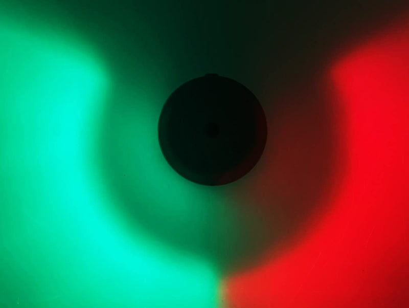Pactrade Marine Grey Housing Button Navigation Light Various Modes Magnetic Base Surface Mount Black Straps LED AAA Battery Operated IP:67 CE RoHS Certified (Red & Green) Red & Green - BeesActive Australia