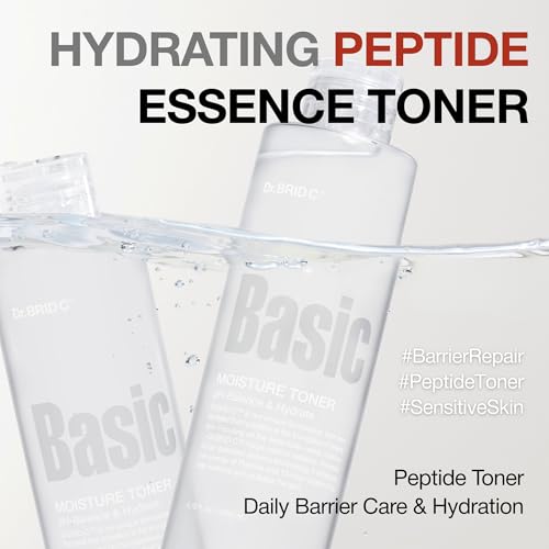 Dr.BRID C pH Balancing Moisture Toner, Hyaluronic Acid & Peptides, 6.76 oz