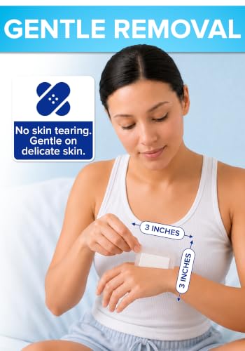 40Pcs Silicone Foam Dressing | 3x3 Bed Sore Bandages | Wound Care FSA&HSA 3x3 40ct