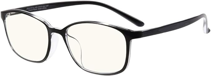 Zoff Wellington Type PC Glasses (No Prescription) PC Ultra Type PC Transparent Lens PC Glasses PC Glasses PC Glasses Men Women Stylish [54 □ 17-138] - BeesActive Australia