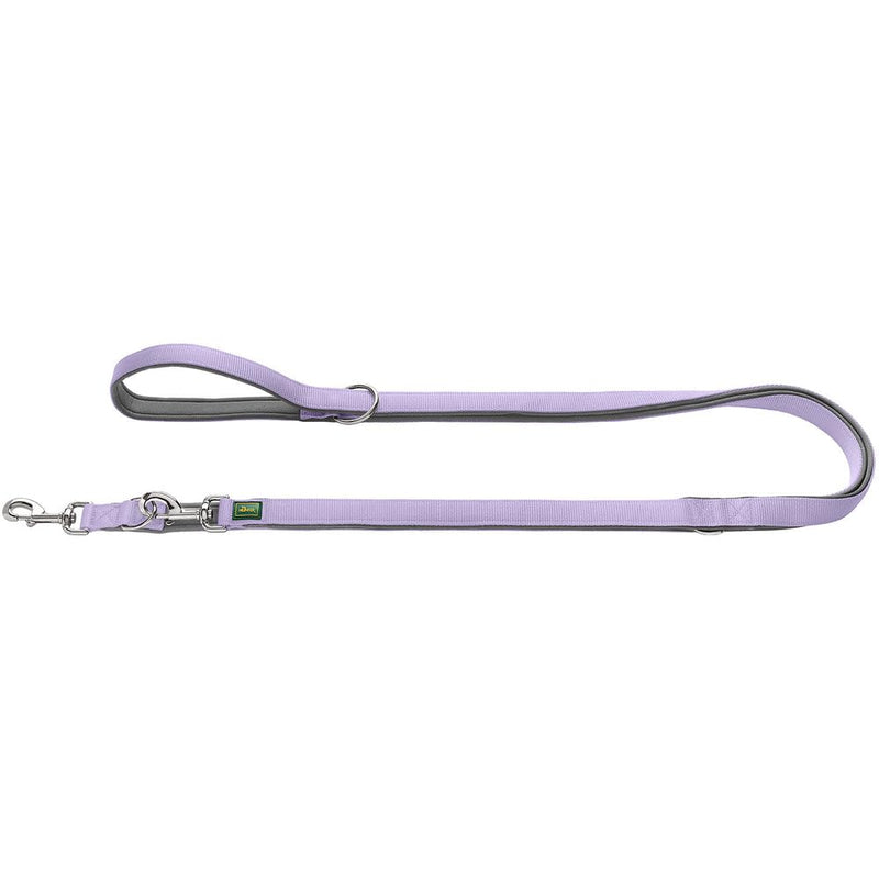 HUNTER NEOPRENE adjustable dog lead, 2.0 x 200 cm, brown/caramel