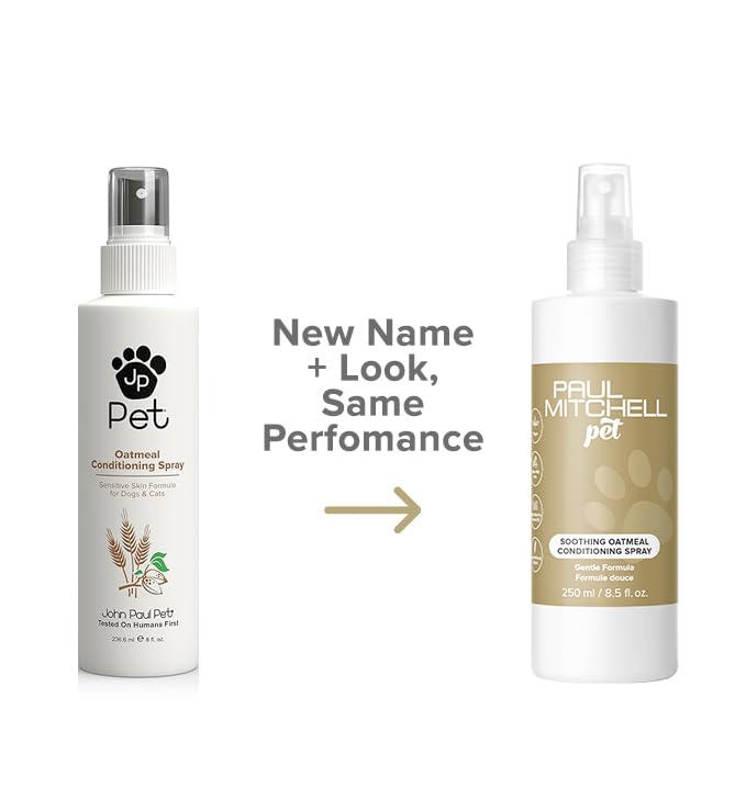 Paul Mitchell Pet Soothing Oatmeal Conditioning Spray, Gentle Formula, 8.5 fl.oz. - BeesActive Australia