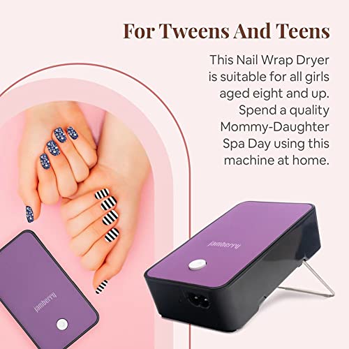 Jamberry Nails Style Mini Heater Purple