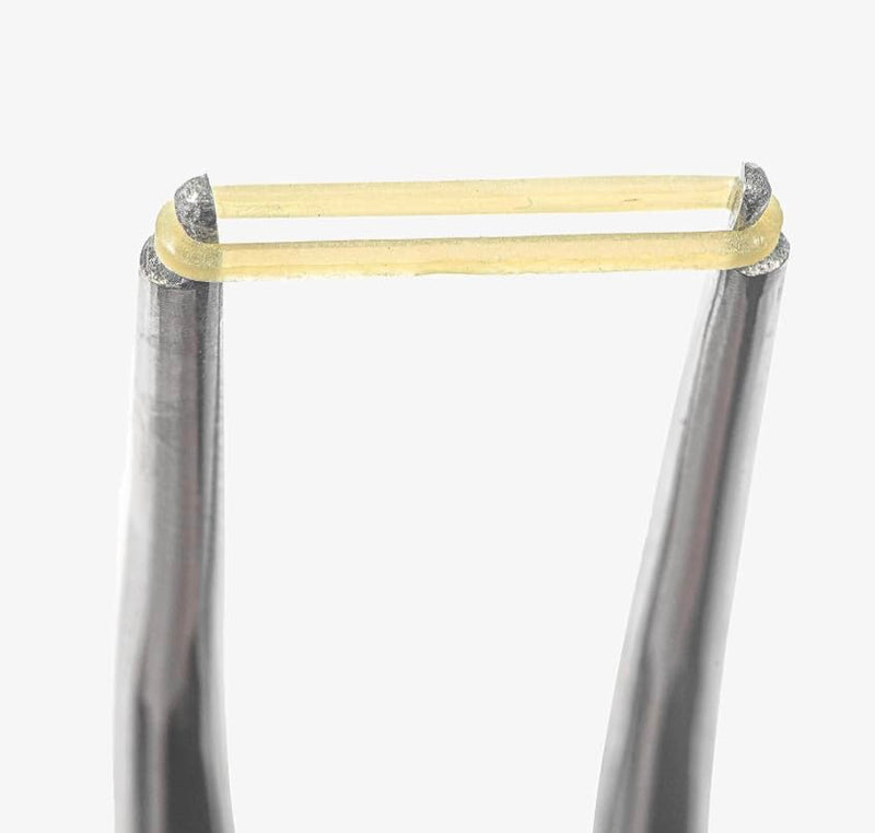 Orthodontic Elastics - 1/4 Medium (6.4 mm) 50 individual bags of 100 elastics per bag - Neon Latex - Made in USA