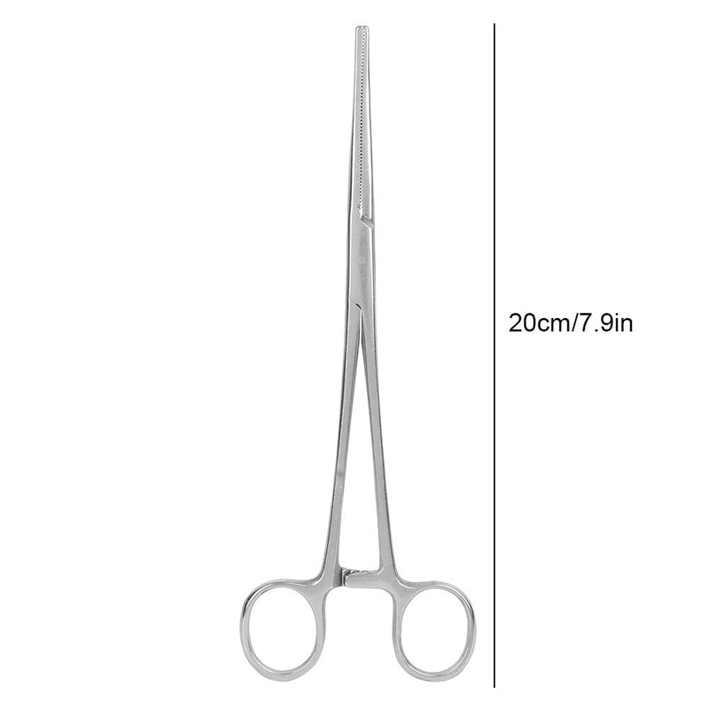 VIFERR Hemostat Tongs, Stainless Steel Hair Plucking Tongs with Straight Tip, Dogs Cats Pet Hair Clamp Surgical Hemostatic Pet Supplies - BeesActive Australia