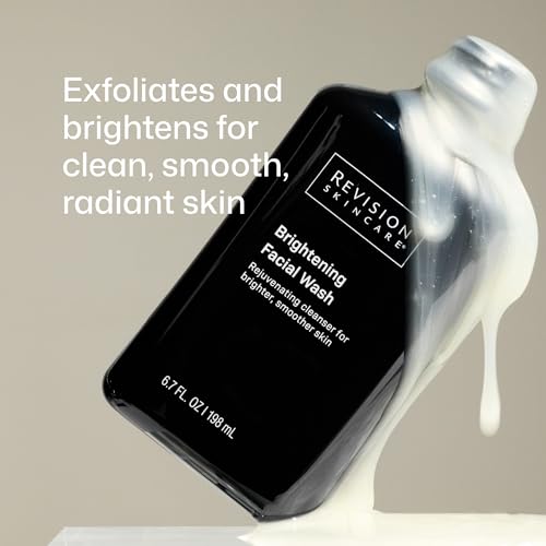 Revision Skincare Brightening Face Wash with AHA & BHA Exfoliants 3.4 Fl Oz (Pack of 1)