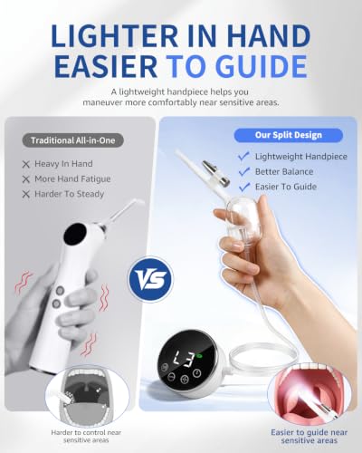 Tonsil Stone Removal Kit, Electric Tonsil Stone Vacuum Remover with LED Light