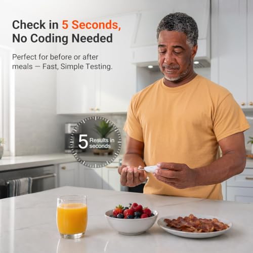 iHealth Gluco+ Wireless Smart Glucose Monitor Kit, 100 Strips & 100 Lancets BG5S100