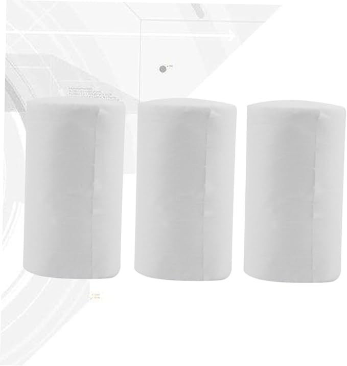 Toyvian 3 Rolls 100 Sheets/Roll Disposable Underpad Diaper Liner Disposable Diaper Liner Baby Liner Disposable Urine Pad White Flushable Diaper Liner - BeesActive Australia