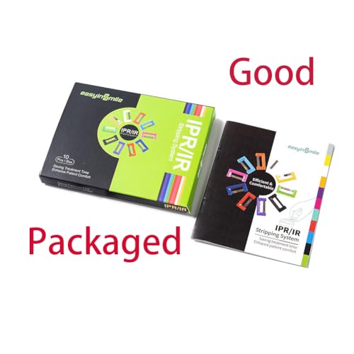 Orthodontic Dental Interproximal Reduction (IPR) Strip System Kit Polishing Strips Set of 10 (IPR Plus Deep Strip) IPR Plus Deep Strip