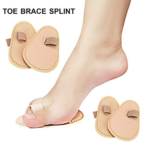 BBTO 12 Pcs Budin Toe Splint Hammer Toe Straightener Support for Men Women