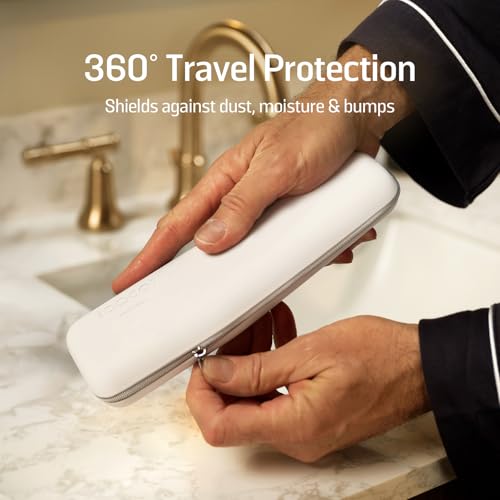 Soocas NEOS II Electric Toothbrush Travel Case(New Version), Compatible with both NEOS II and NEOS II Ultra, White