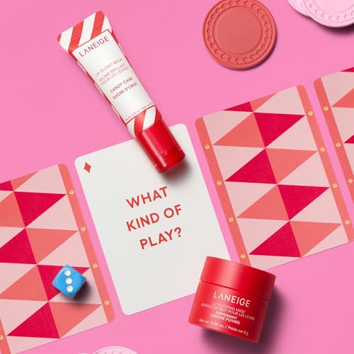 Laneige Skincare & Lip Care Holiday Gift Sets – Lip Mask, Water Bank, Lip Glowy Balm – Beauty Essentials for Gifting & Self-Care Minty Lip Duo