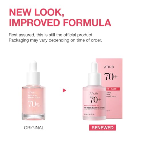 Anua Peach 70 Niacinamide Serum, 1.01 fl.oz