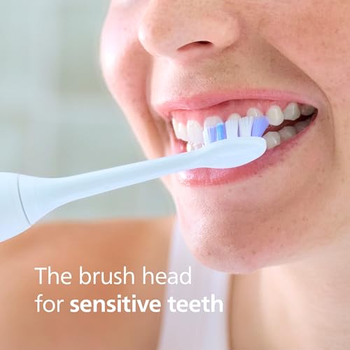 Philips Sonicare S2 Sensitive Brush Heads, 4-Pack, 1 Year Supply, White