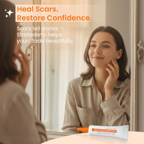 Strataderm Scar Therapy Gel for Surgery, Burns & Acne Scars 5g (0.17oz) 0.17 Ounce (Pack of 1)