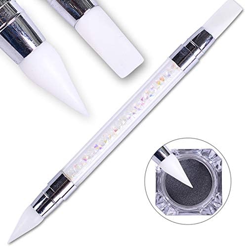 Cuticle Pusher, Silicone Brush, 2-Way Cuticle Treatment, Nail Art Tool, Gel Nail Supplies -  Australia