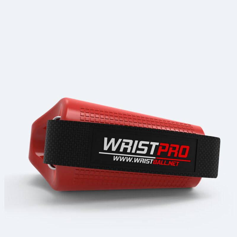 Generic WristPro - Grip Attachment for ARMSPORT Multi Handle,Forearm & Fingers Trainer,Wrist Trainer,Fitness Exercise Workout Grip,Arm Strength Exerciser, Best Way to Get Big & Strong Forearms, Red