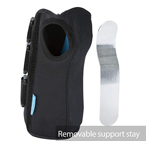 Ossur Formfit Wrist Brace for Treatment of Tendonitis, Carpel Tunnel, Post Cast Healing and Soft Tissue Injuries | Wrist Immobilization, Breathable Material, Custom Fit | 8" Version (Left, Small)
