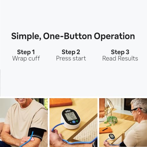 Braun ExactFit 2 Blood Pressure Monitors for Home Use Not Bluetooth Compatible