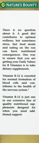 Nature's Bounty Vitamin B12 5000 mcg Sublingual Liquid,Cardiovascular Health & Cellular Energy Support,2 Fl Oz,(Pack of 3) 2 Fl Oz (Pack of 3)